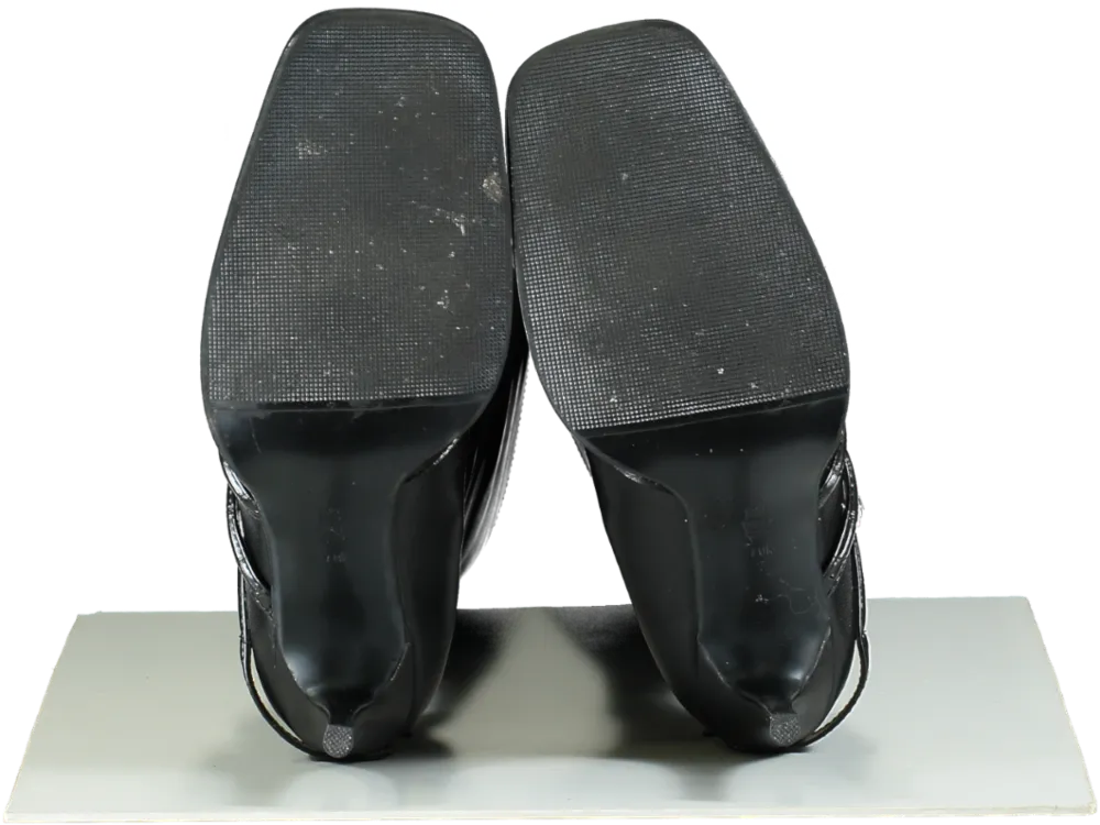 1XBlue Black Knee-High Midnight Boots EU 40 UK 7