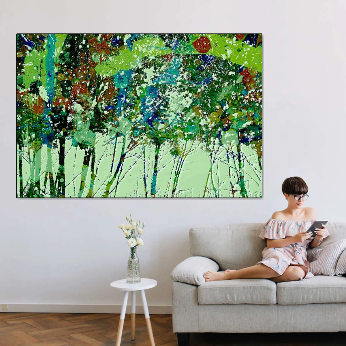 4 Seasons Spring Wall Art
