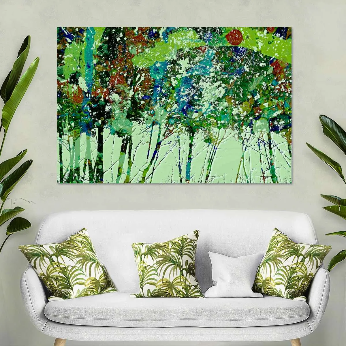 4 Seasons Spring Wall Art