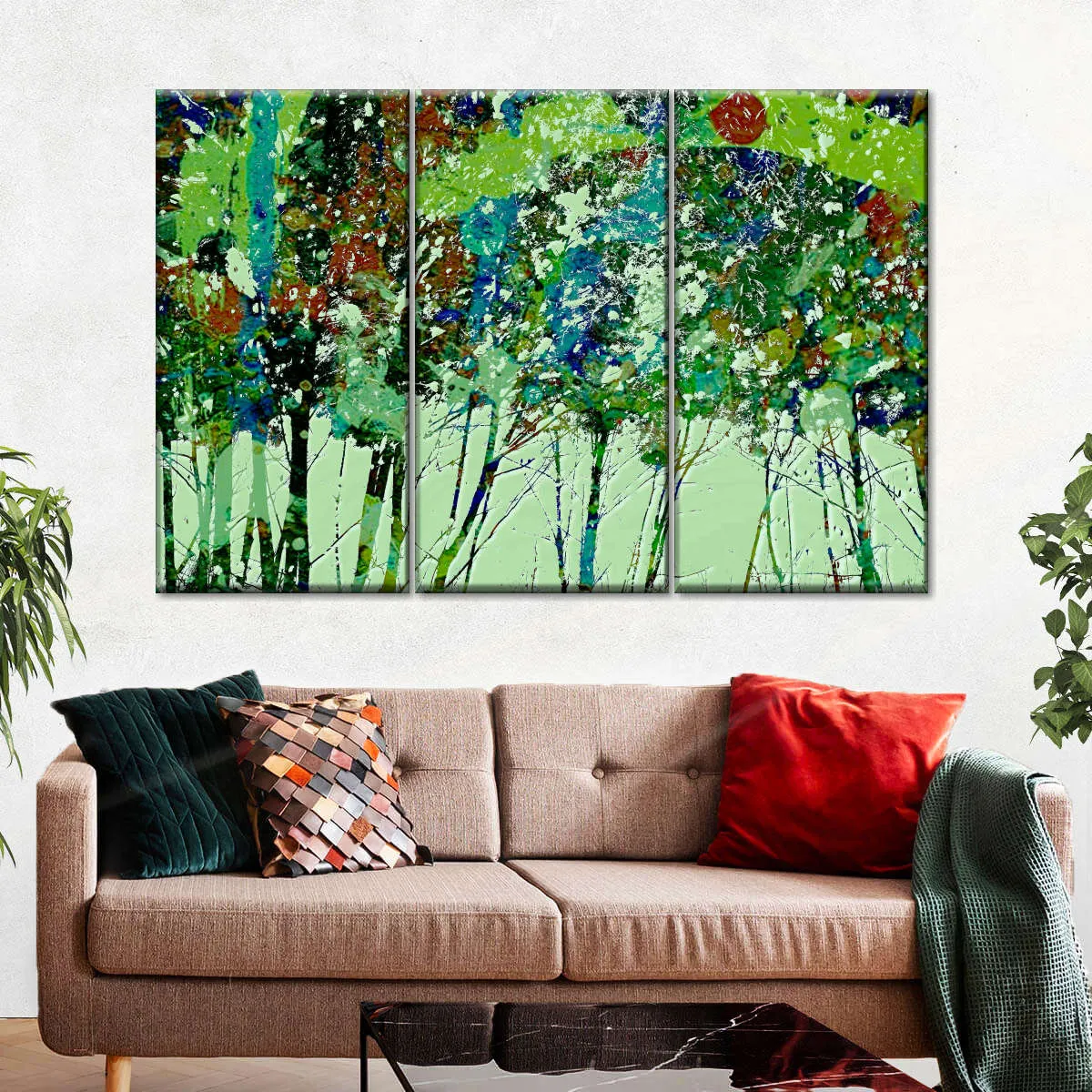 4 Seasons Spring Wall Art