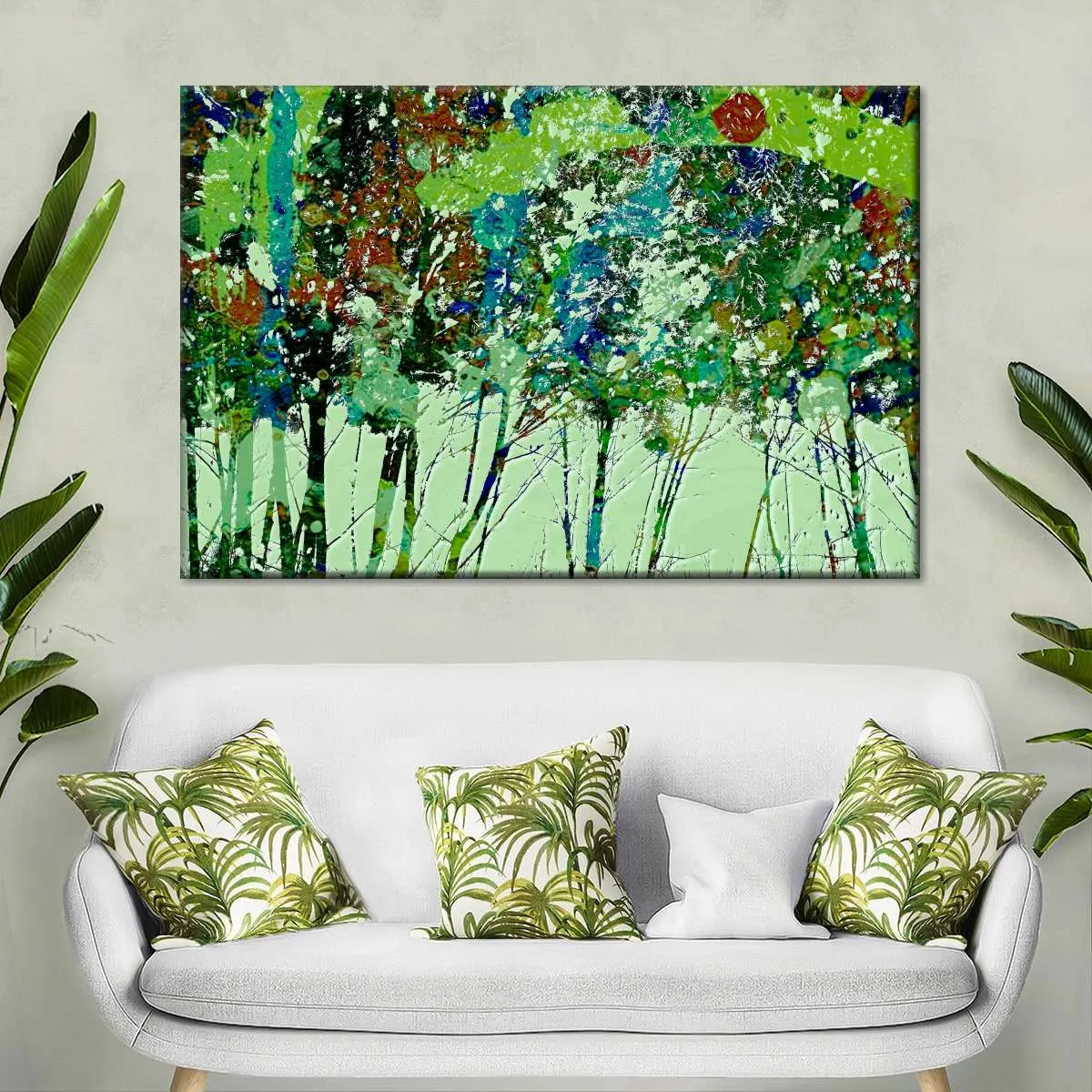 4 Seasons Spring Wall Art