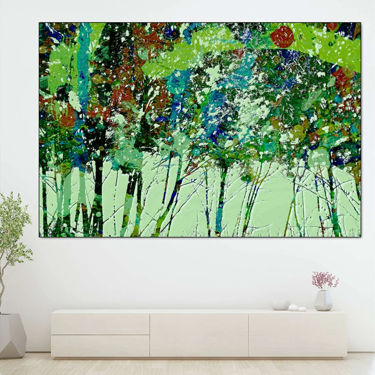 4 Seasons Spring Wall Art