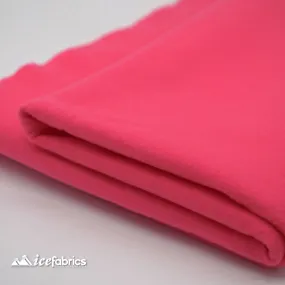 72" Wide 1.6 mm Thick Acrylic Hot Pink Felt Fabric By The Yard