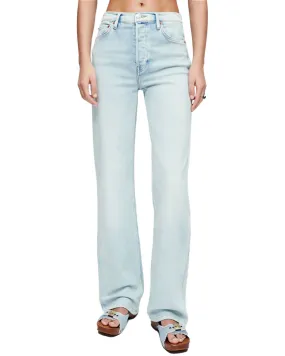 90s High Rise Loose Jean in Vapor Wave