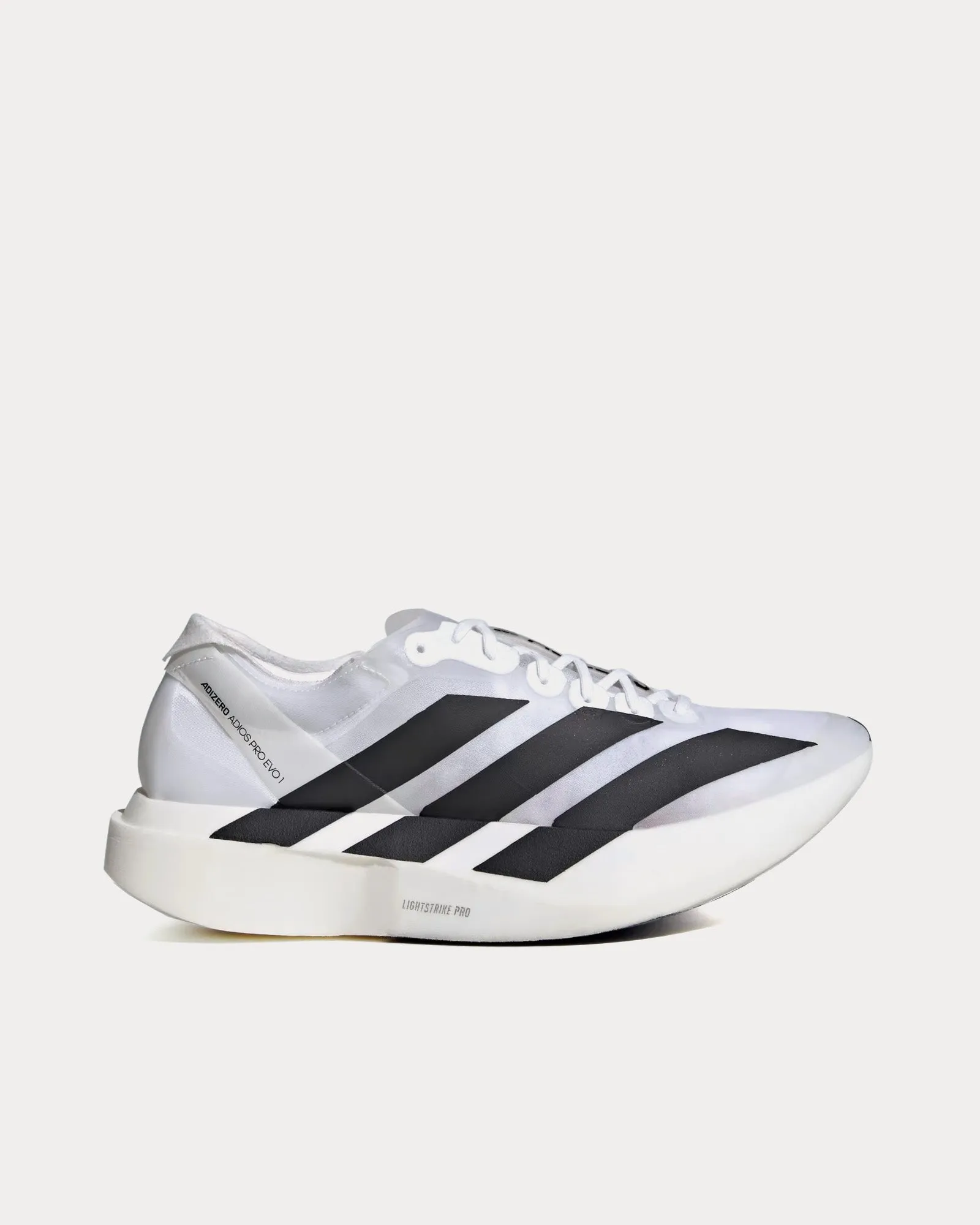 Adizero Adrios Pro Evo 1 White / Black / Crystal White Running Shoes