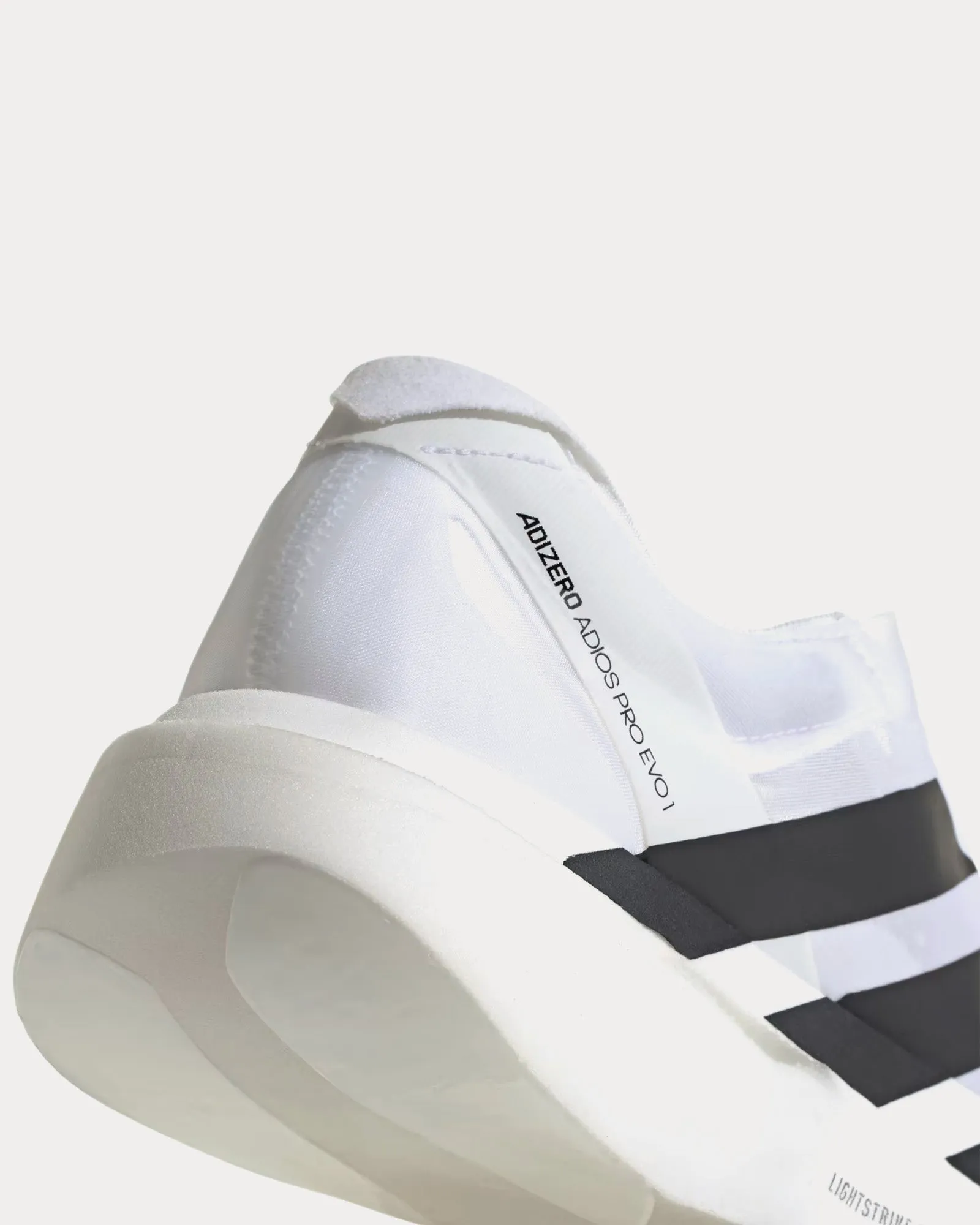 Adizero Adrios Pro Evo 1 White / Black / Crystal White Running Shoes