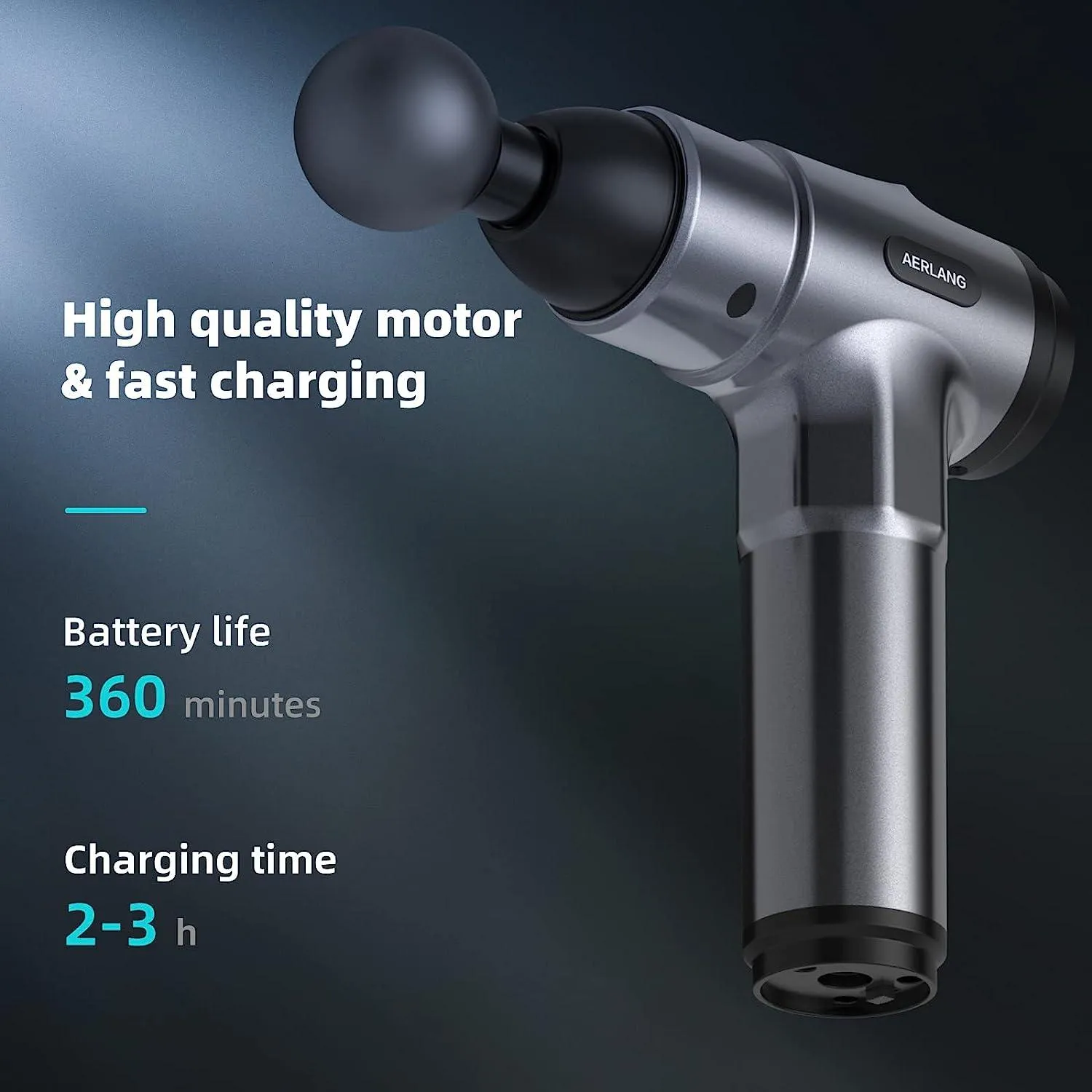 AERLANG Portable Handheld Percussion Massager Gun