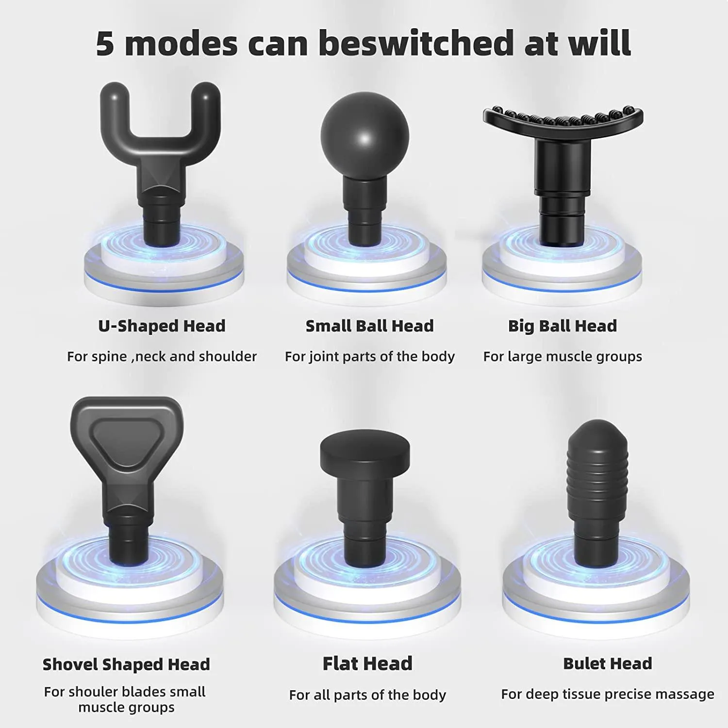 AERLANG Portable Handheld Percussion Massager Gun