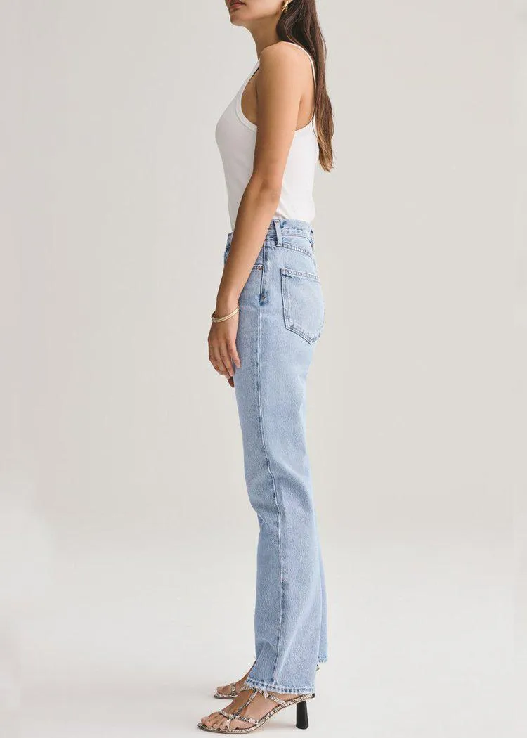 Agolde Lana Mid Rise Vintage Straight - Riptide-***FINAL SALE***