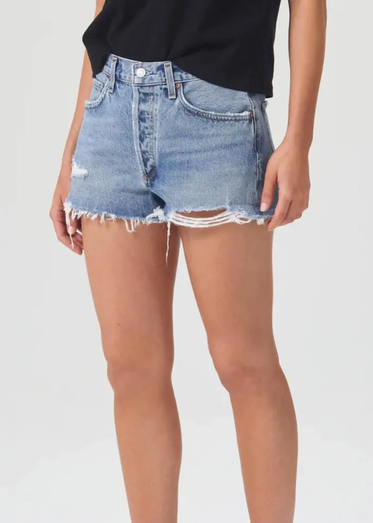 Agolde Parker Vintage Denim Shorts - Grudge-***FINAL SALE***