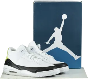 Air Jordan DA3595 White/Black Retro 3 SP Trainers 👟 UK 11.5  👟
