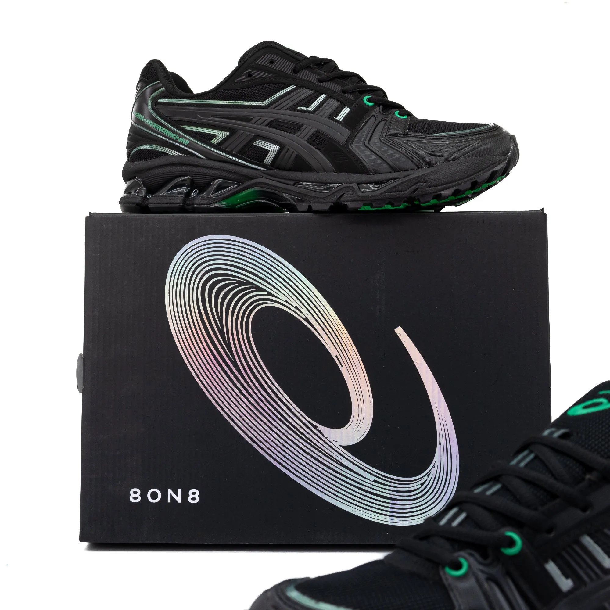 Asics x 8ON8 Gel-Kayano 14 Black/Black 1201B024.001