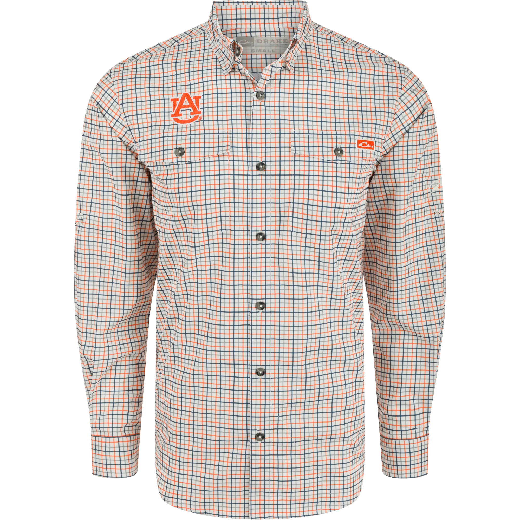 Auburn Frat Tattersall Long Sleeve Shirt