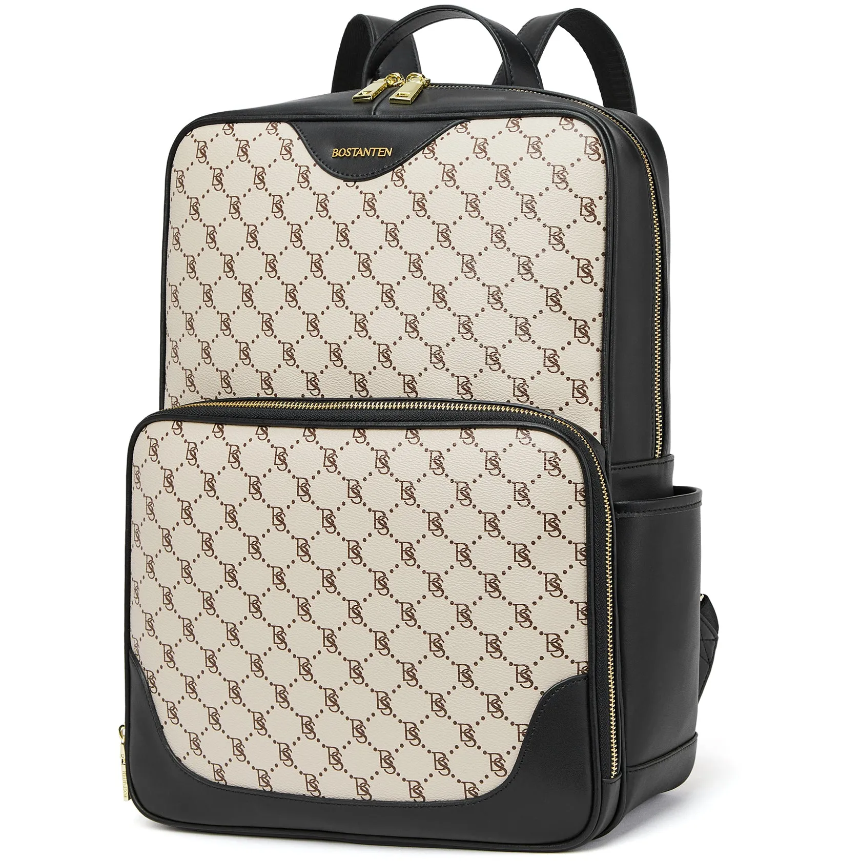 Baish Nappa Pattern Italian Leather Backpack for Women