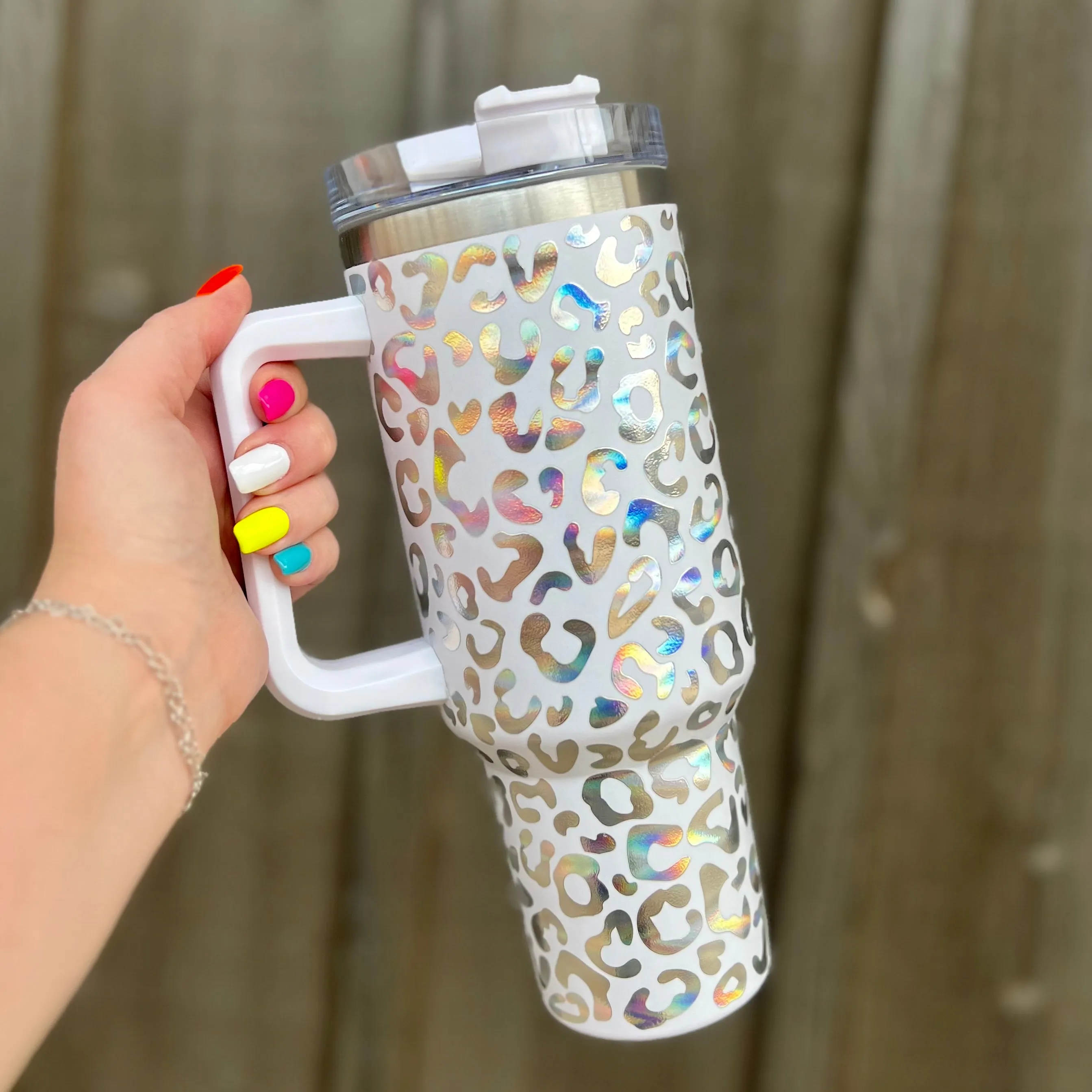 Big Shimmer Sipper 40 OZ. Tumblers
