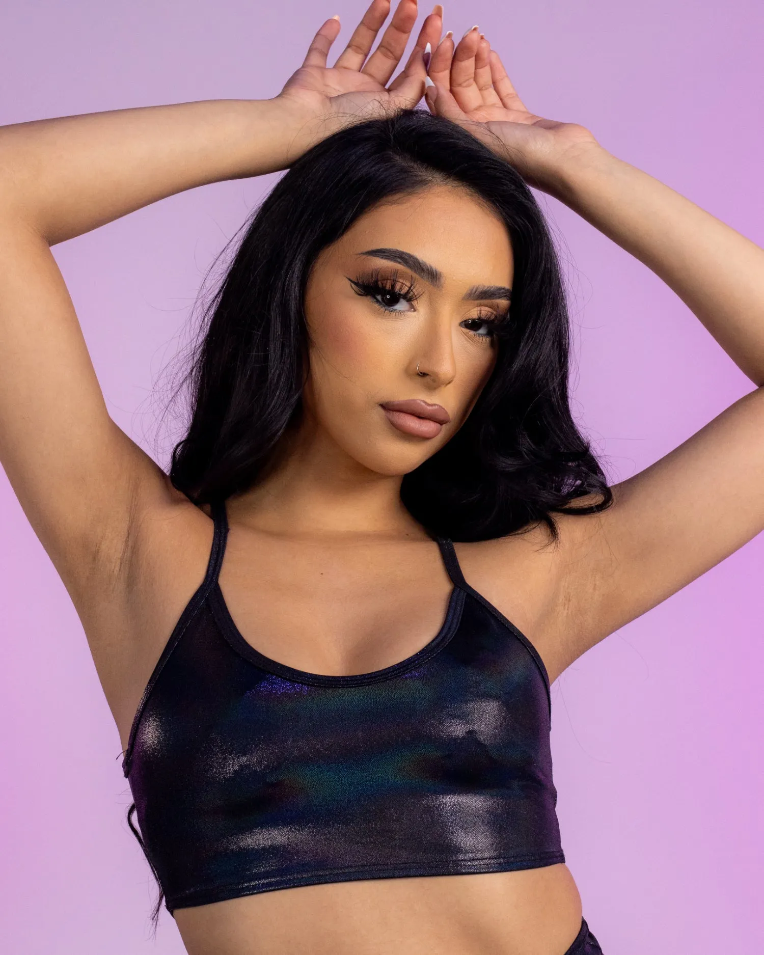 Black Spectrum Spaghetti Tank