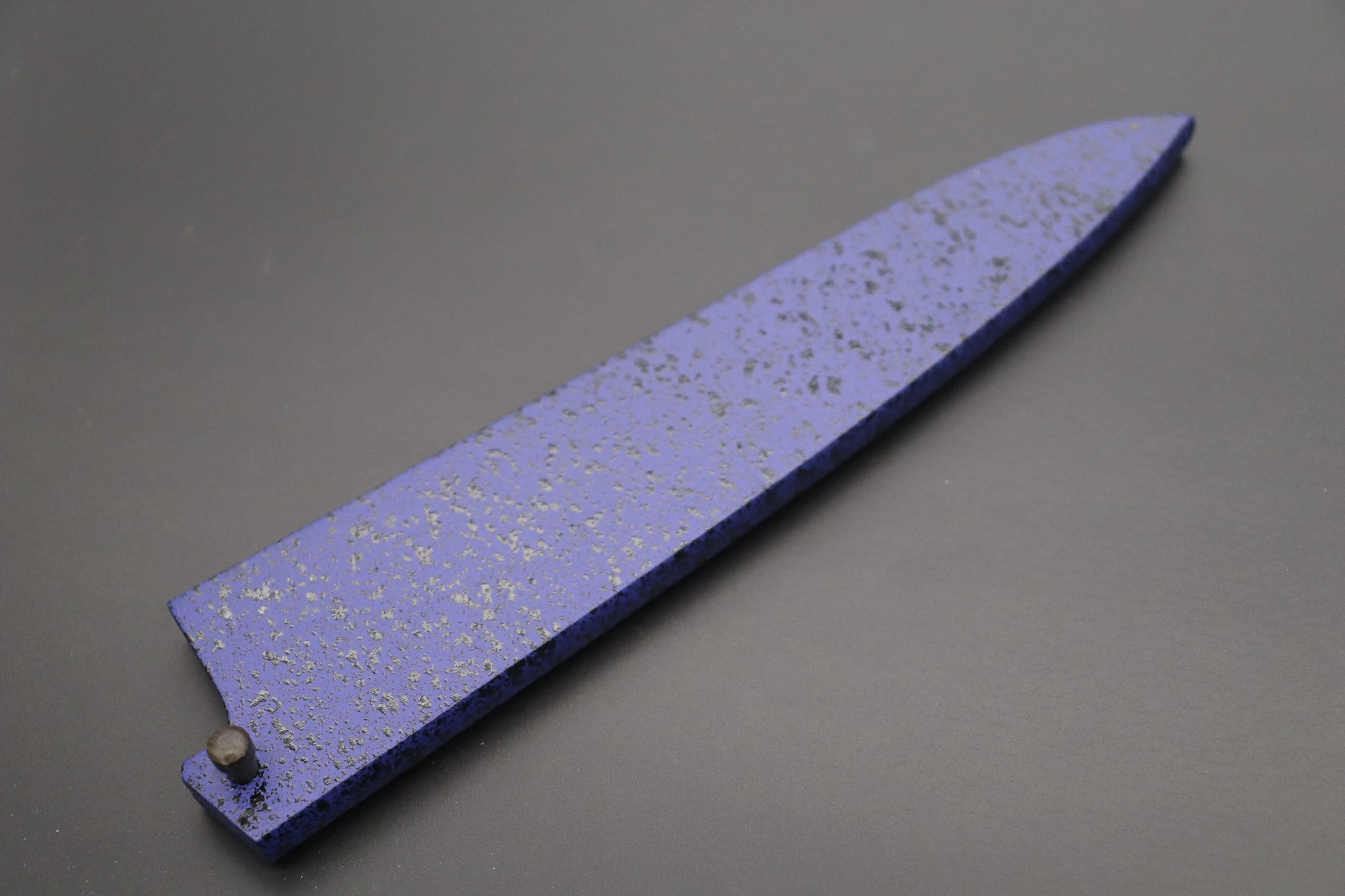 Blue Lacquered Wooden Saya For Petty 150mm
