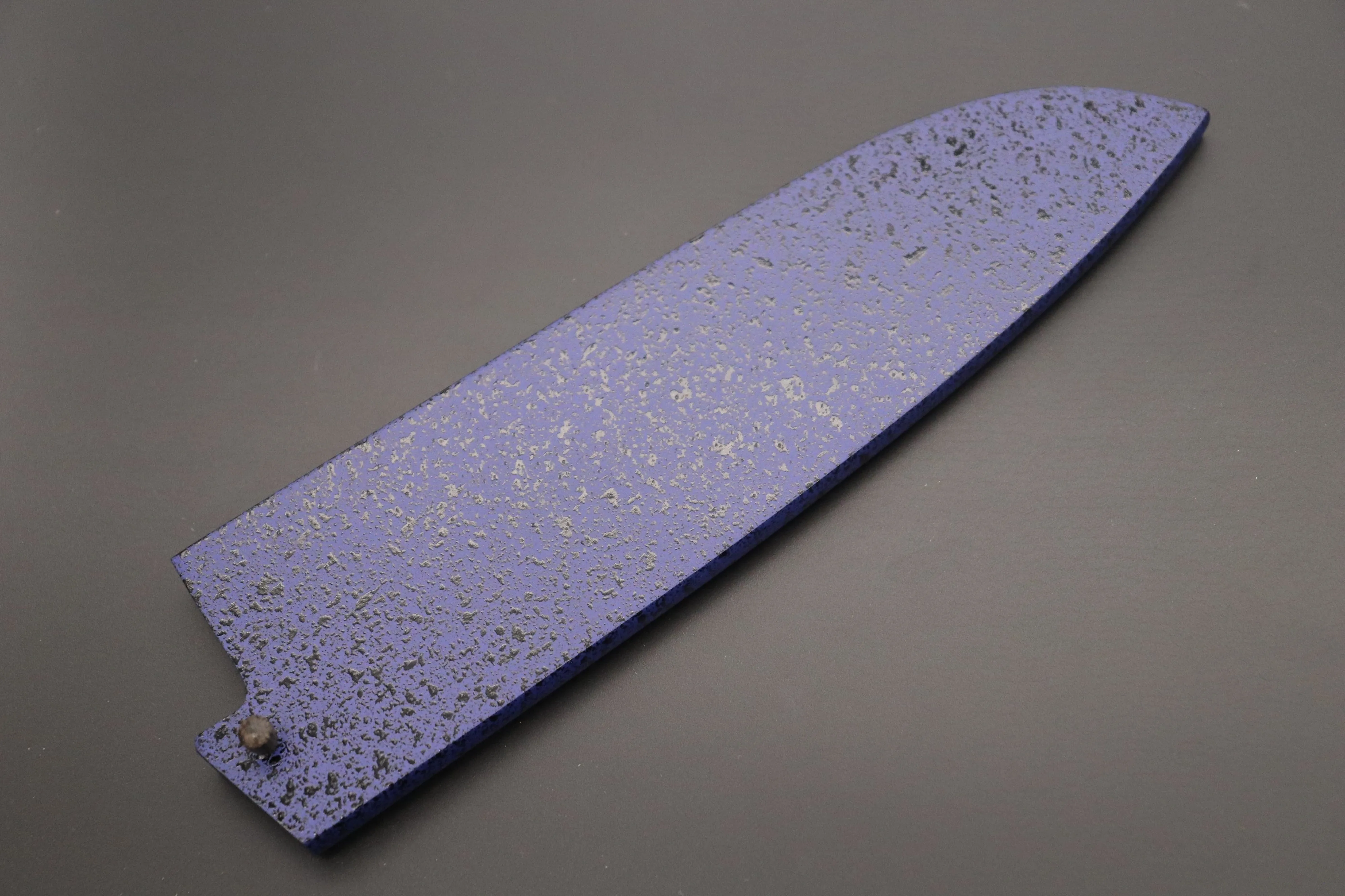 Blue Lacquered Wooden Saya for Santoku