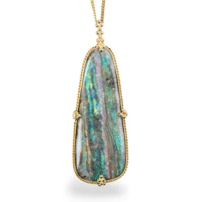 Boulder Opal Forest Necklace