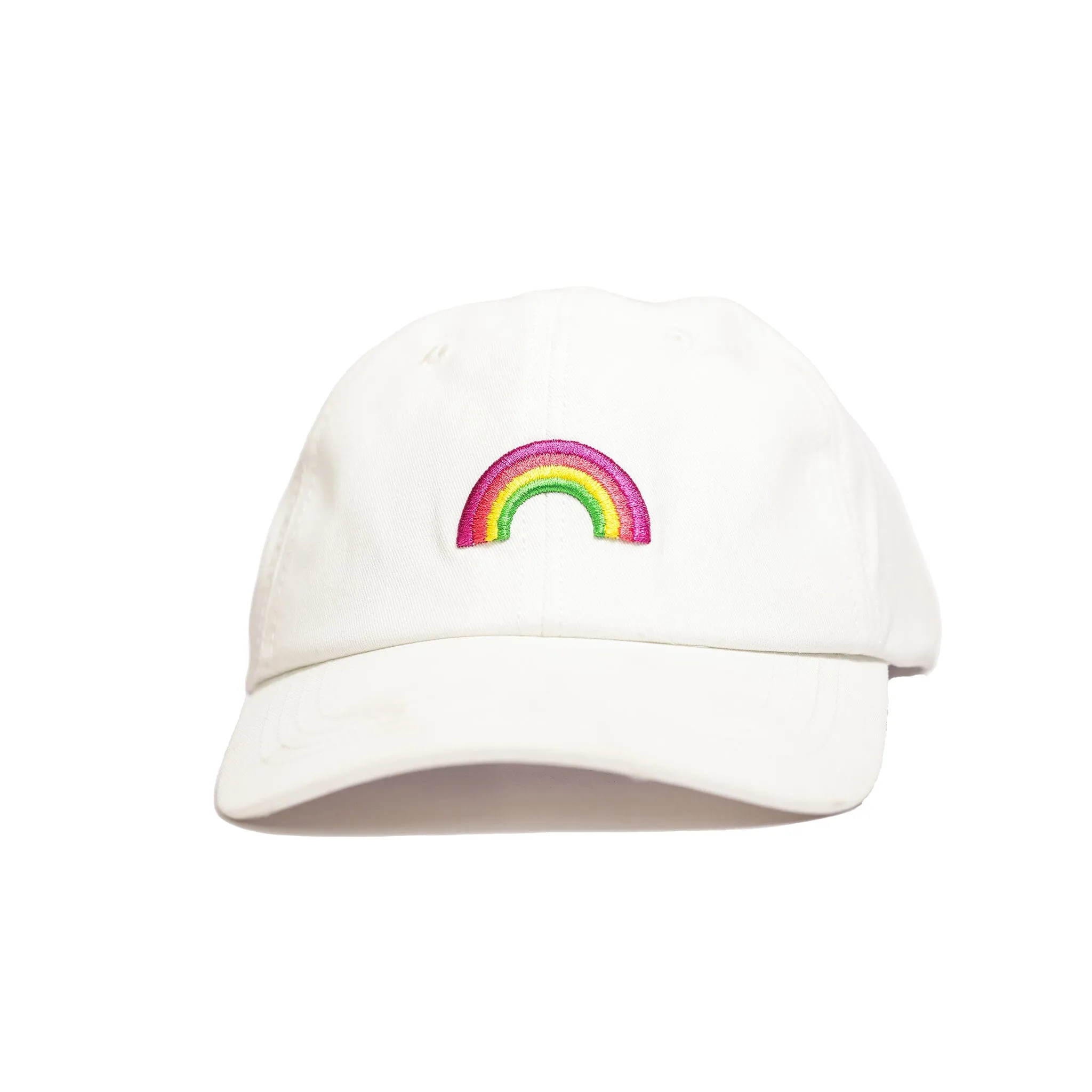 Candy Cap with 3D Rainbow Embroidery