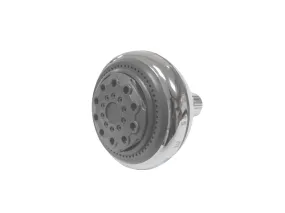 Chrome Plastic 5 Way Shower Head with 3 Distinitive Massaging Shower Sprays - CHID069