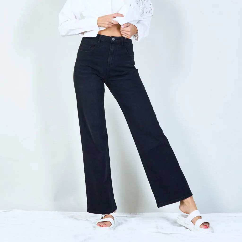 Classic wide-leg jeans wholesale
