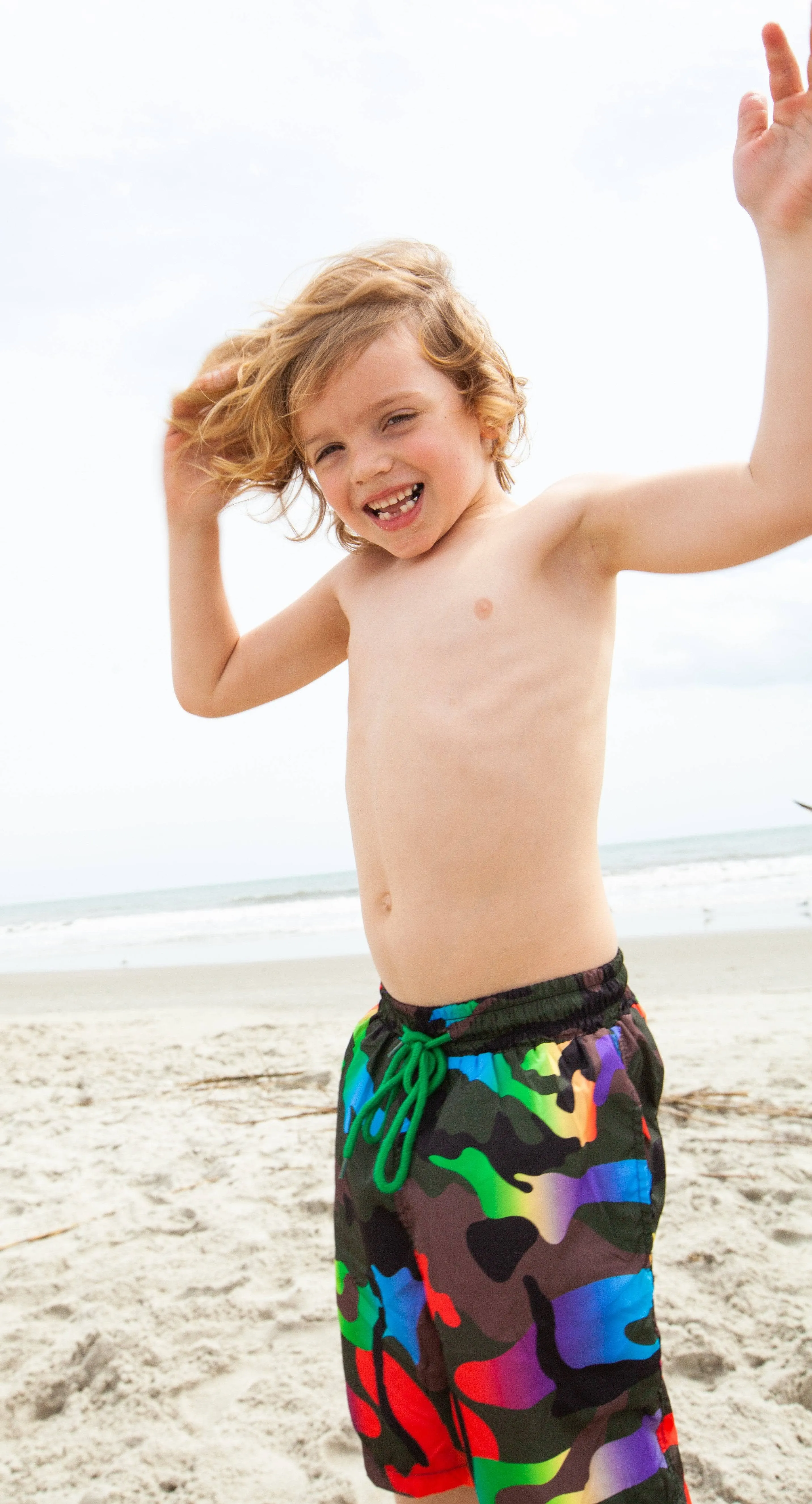 Cool Camo Swim Shorts
