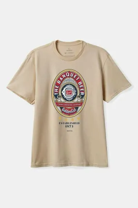 Coors Start Your Legacy Banquet S/S Standard T-Shirt - Cream