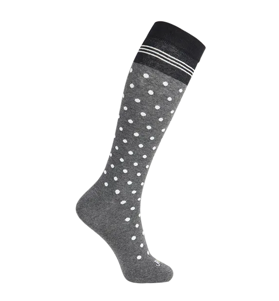Cotton Everyday Compression Socks (15-20mmHg) - Dots