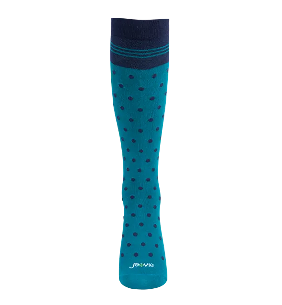 Cotton Everyday Compression Socks (15-20mmHg) - Dots