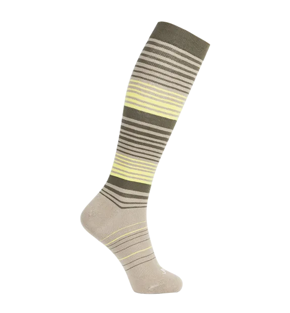 Cotton Everyday Compression Socks (15-20mmHg) - Stripes