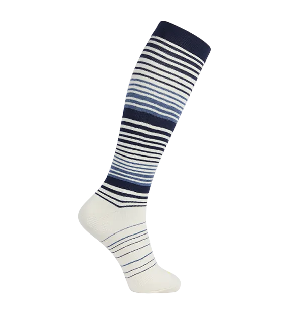 Cotton Everyday Compression Socks (15-20mmHg) - Stripes
