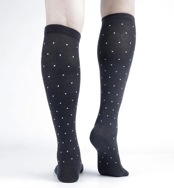 Cotton Everyday Split Toe Socks (15-20mmHg) - Dots