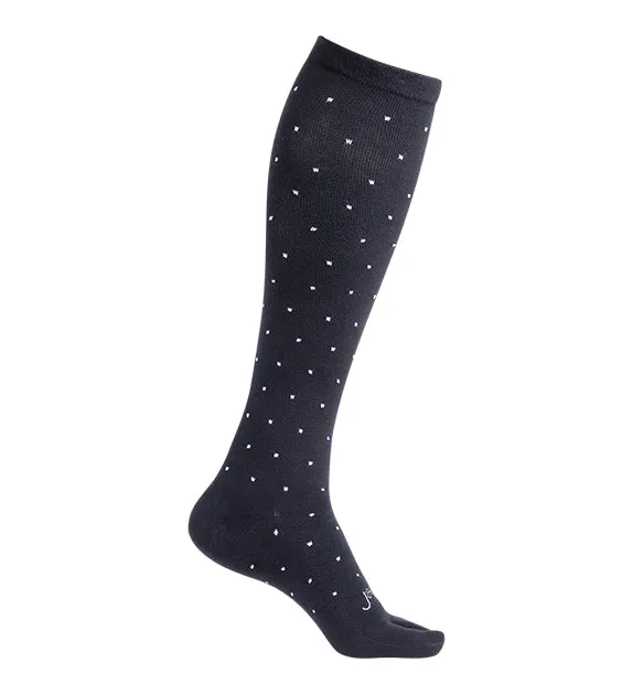 Cotton Everyday Split Toe Socks (15-20mmHg) - Dots