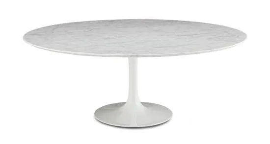 Eero Saarinen Tulip Table - Oval Coffee 32 x 55 Inch