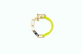 Electro Mix Bracelet Gold Neon Green