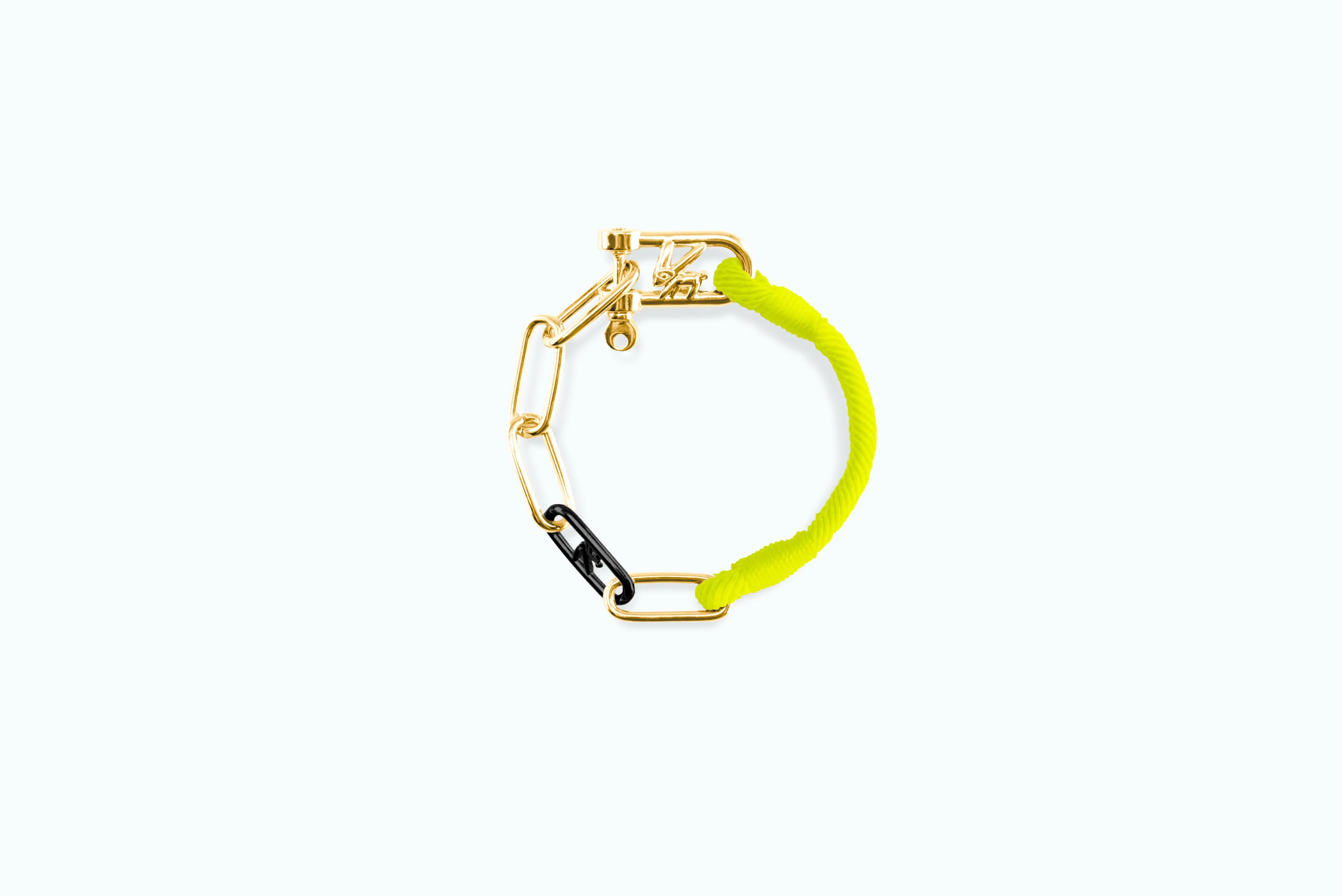 Electro Mix Bracelet Gold Neon Green