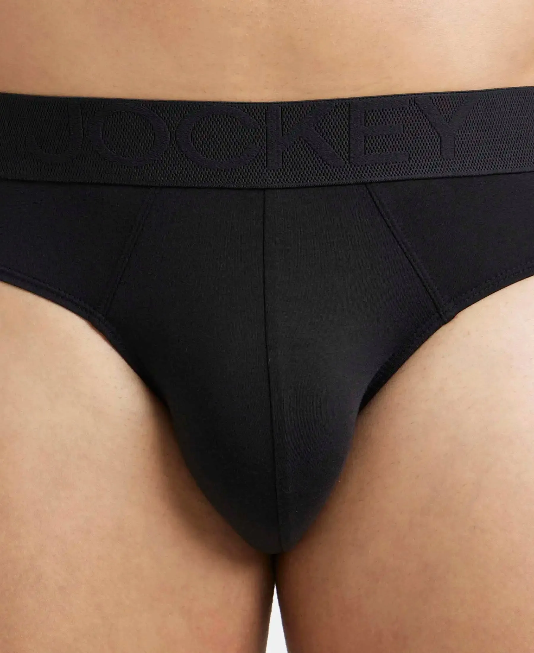 Environment Friendly Tencel Lyocell Fiber Brief With Natural Stayfresh Properties - Black