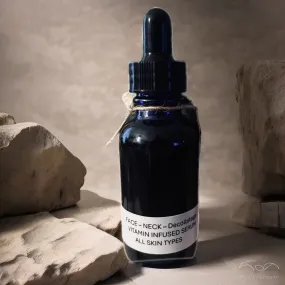 Face Serum - All Skin Types 60 ml Organic Non GMO for men & women! 💞 GuaSha tool included!