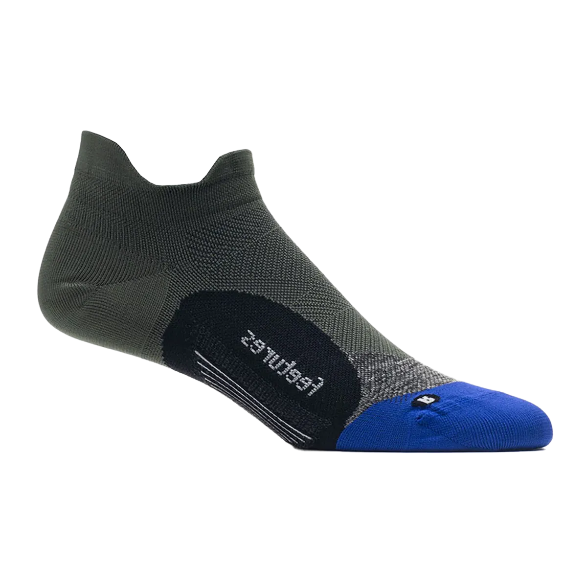 Feetures Elite Light Cushion No Show Tab - Moss Green