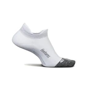 Feetures Elite Light Cushion No Show Tab - White