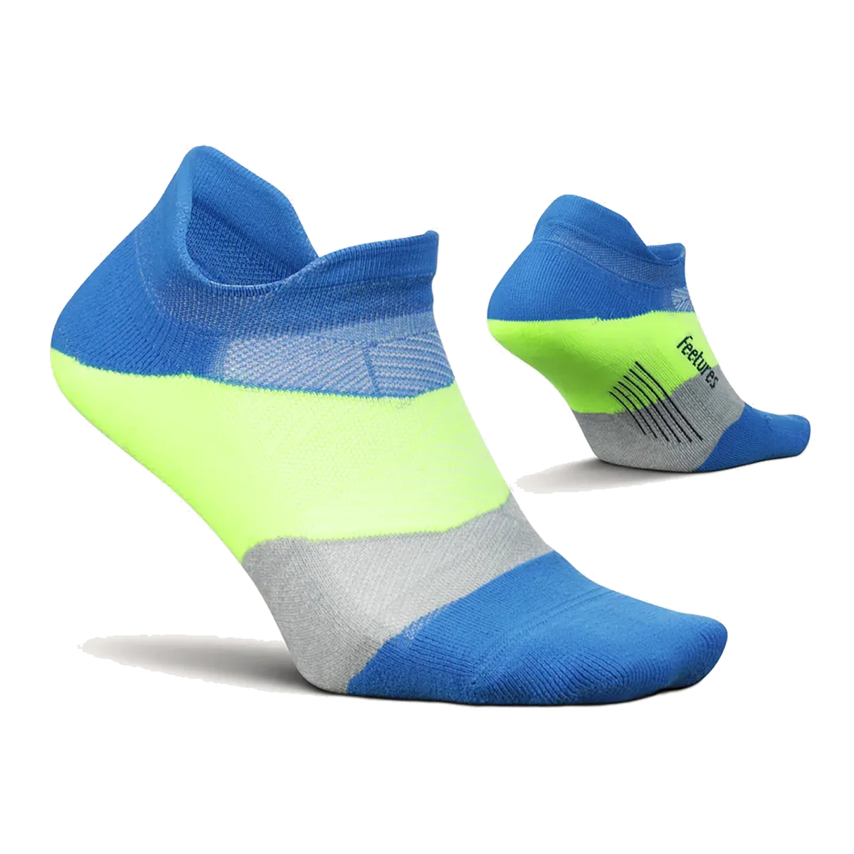 Feetures Elite Ultra Light No Show Tab - Boulder Blue