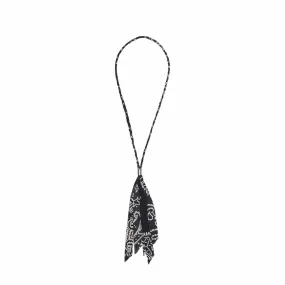 GAUZE BANDANA FRINGED NECKLACE