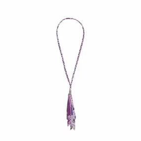 GAUZE BANDANA FRINGED NECKLACE