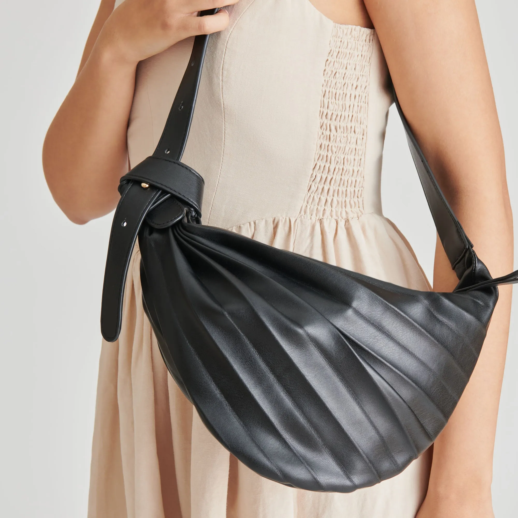 GEORGIA SHOULDER BAG BLACK STELLA