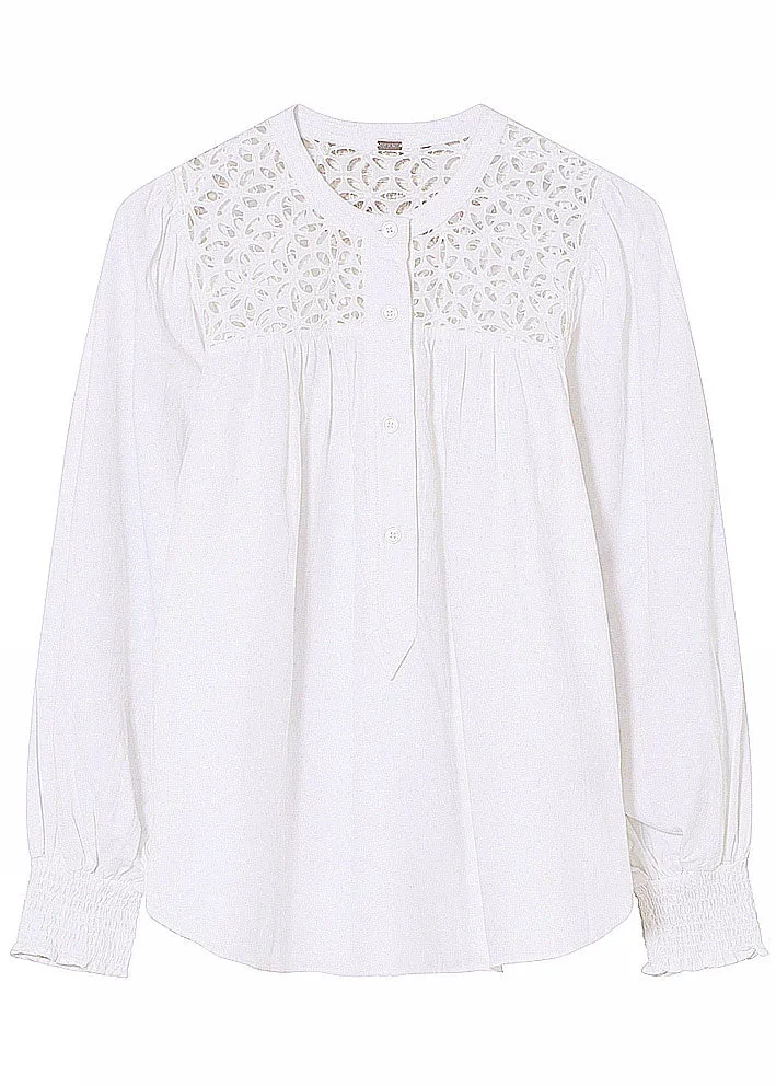 Gustav Mira Shirt 52612 Skjorte - Bright White