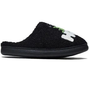 Huf Fuzzy Slipper Shoes - Black