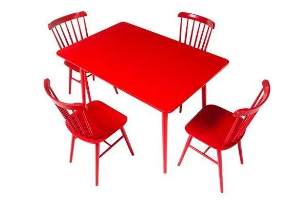 Ironica Dining Table by Ton