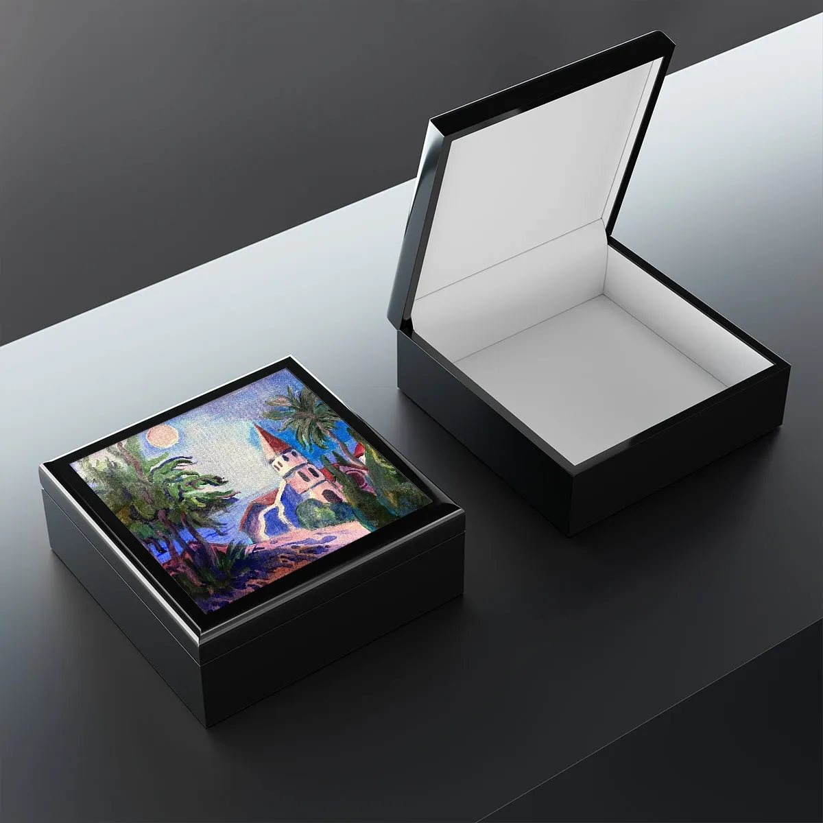 Jewelry and Keepsake Box "Luna Llena"