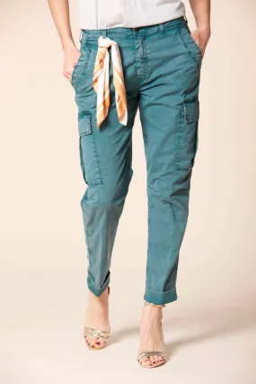 Judy Archivio W women's cargo pants in cotton twill icon washes relaxed